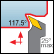 Ext. Rhomb. 35° Att. 117°
