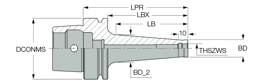 HSK E40 ODP10X103