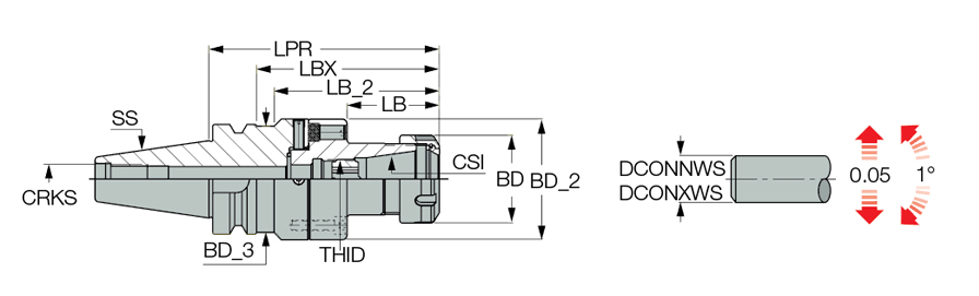 ADJ BT40 D70 ER32