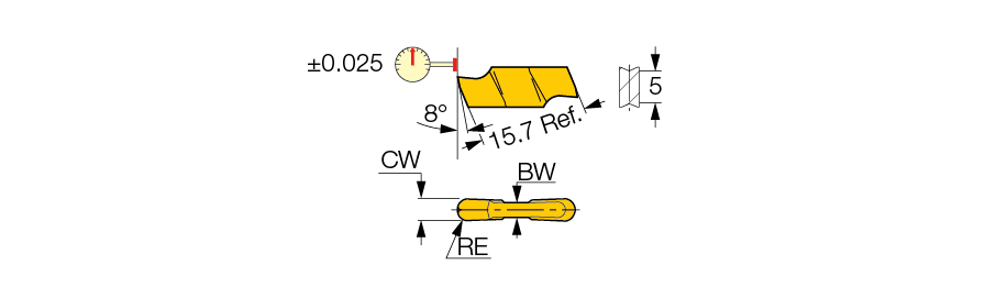 GIFI 5.00E-2.50 IC808