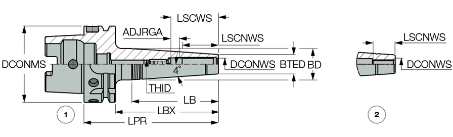 HSK A63 SRK 8X85 CX