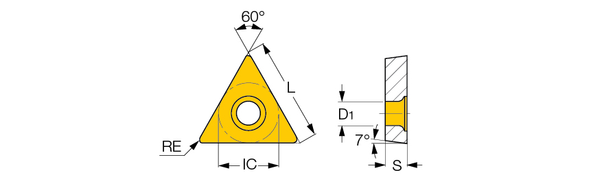 TCMT 16T308-SM IC5005
