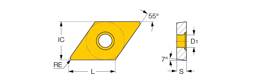DCMT 11T308-SM IC907